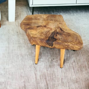WG-1086 Live Edge Walnut Coffee Table – Artisan Handmade Wooden Table
