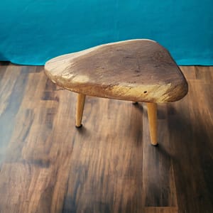 WG-1063 Unique Walnut Live Edge Coffee Table – Handmade Natural Wood Art