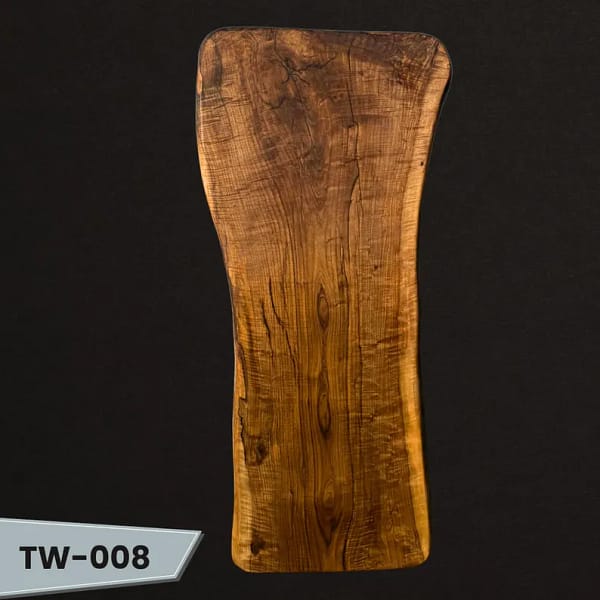 TW-008 | Rustic Handmade Walnut Wood Dining Table Top, Rustic Decor Kitchen and Dining Room