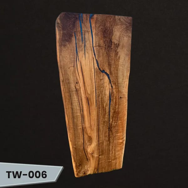 TW-006 | Rustic Handmade Walnut Wood Dining Table Top, Rustic Decor Kitchen and Dining Room