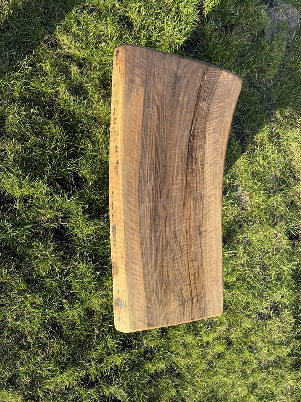 WG-1215 Live Edge Walnut Coffee Table – Unique Handmade Solid Wood Table